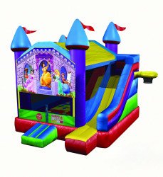 Wacky Castle 5in1 Princess OLDRAMP 1685814623 Castle Combo Bouncer