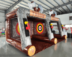 Double Axe Throw 2 1712703041 Axe Throwing Inflatable Double Target